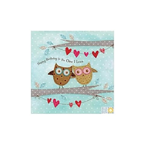 Greetings Card - (BES2350) Happy Birthday to the One I Love Cover