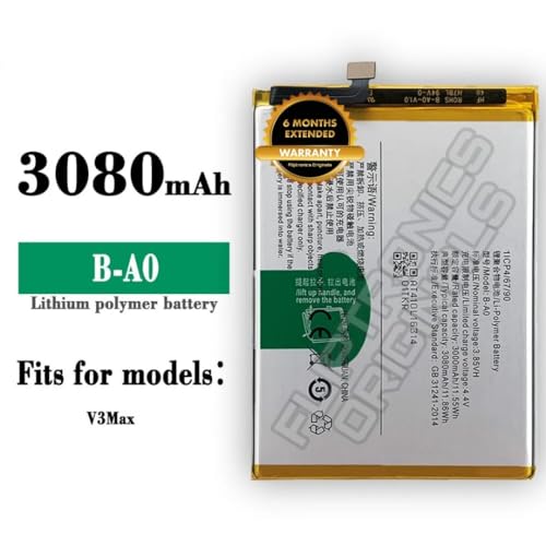 Image of B-A0 Battery for Vivo V3 Max Battery with 6 Month Warranty**** (P78)