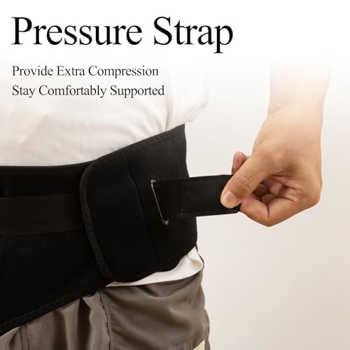 2 Pcs Hip Brace for Sciatica Pain Relief,Adjustable Compression Support Wrap for Sciatic Nerve, Pulled Thigh, Hip Fleхоr Strain,Hamstring Pull,Groin Injury Sleeve,Sacroiliac Joint Support Stabilizer