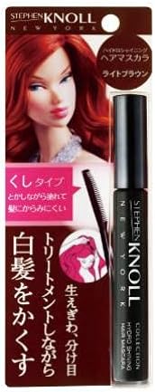 Amazon コーセー スティーブンノル コレクション ハイドロシャイニング ヘアマスカラ 003ライトブラウン 8g 株式会社コーセー 白髪染め 通販