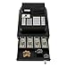 Professional Cash Register for Retail & Restaurants – POS System with Lockable Drawer, Barcode Scanner Port, Waterproof Keyboard, Receipt Printer & PC Software – Ideal for Small Businesses (Black)