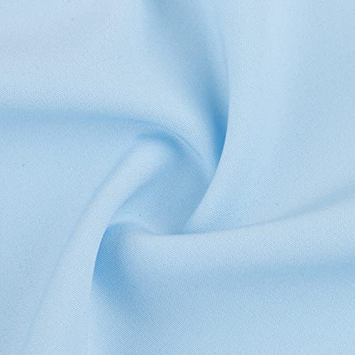 Camiseta sin tirantes con hombros descubiertos para Mujer Tops con Mangas de linterna fruncidas,, Az