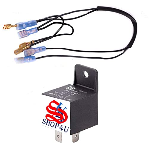 Image of Snail Shape Car windtone Horn Hyundai Elantra (Pack of 2 Horn with Relay and wire)