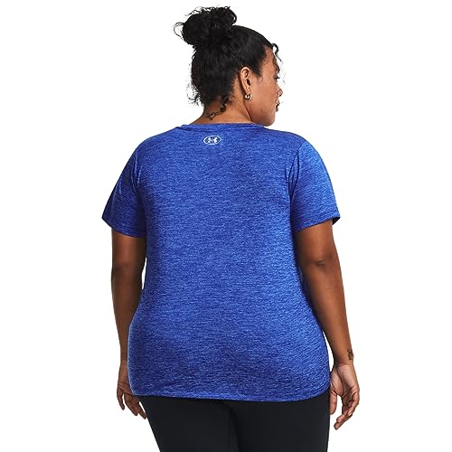 Image of Under Armour Plus Size Tech Solid Short Sleeve V-Neck