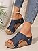 Stud Wedges Shoes, Cork Wedges Sandals for Women, Comfy Platform Orthopedic Sandals for Non Slip