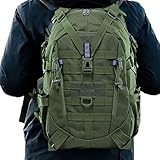 ☮Amplia gama de usos: la mochila resistente para hombres se puede usar como mochila de asalto de 3 días, mochila de rango, mochila de caza, mochila de supervivencia, mochila militar o mochila de día para uso diario.