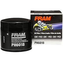 فلتر زيت المحرك FRAM Extra Guard PH6018 10K Mile Change Proplacement Spin-On لسنوات طراز مختارة، فلتر زيت حماية محرك السيارة للسائقين العاديين
