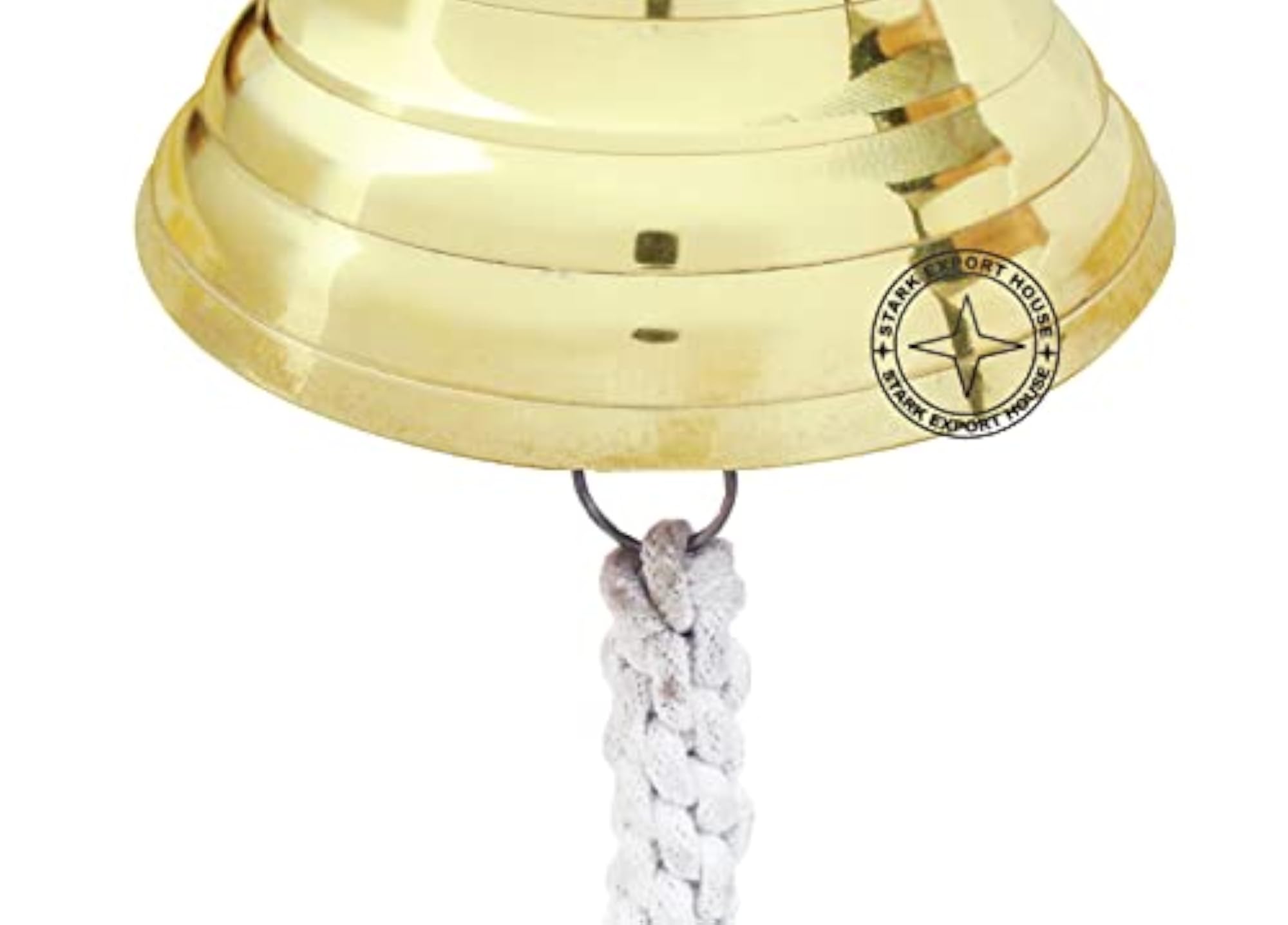 10 Inch Solid Brass Ship Bell for School and Hotel Service
