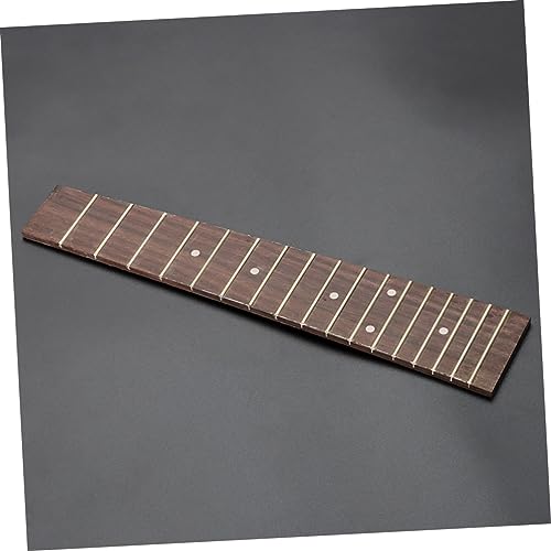 HOLIDYOYO Placa De Dedo Ukulele Fretboard Substituição Rosewood 23