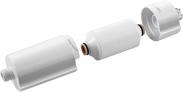Philips Water Cartucho de filtro para ducha, filtración en 3 etapas, elimina CLORO e IMPUREZAS, instalación fácil, capacidad de filtrado 50 000 L - 3