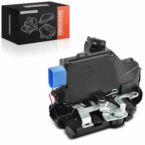 Frankberg Door Lock Actuator Front Left Compatible with CADD.y MK III 2004-2015 Golf Plus 2005-2013 Jett.a MK III 2005-2010 Touare.g 2002-2018 Toura.n 1T1 1T2 2003-2010 Replace# 3D1837015