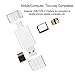 cablecc USB-C Type C/USB 2.0 to NM Nano Memory Card & TF Micro Card Reader for Huawei Cell Phone & Laptop