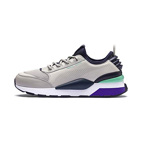 PUMA PUMA Women's Low-Top Sneakers, Grey Gray Violet New Navy, 14