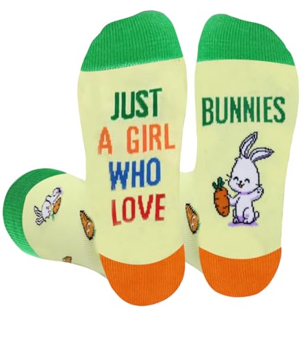 Animal Lover Gifts - Bunny Bird Squirrel Octopus Cat Giraffe Socks