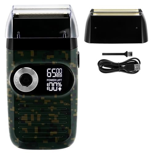 QWAXTRIW Razor eléctrica para Hombres, maquinadora Profesional de la Barra de Afeitar Shaper Shaper Machina de Afeitar la Cabezal de la Cabezal de la Barra de Afeitar la Barra de Afeitar la Barra
