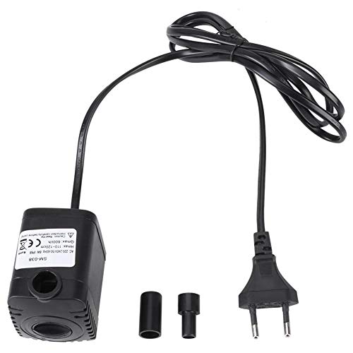 Aquarium Wasserpumpe Tauchpumpe Teichpumpe Aquarienpumpe kleine Tauchpumpe Mini Wasserpumpe für Teich Aquarium(SM-038-EU Plug)