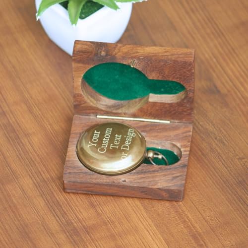 Brújula personalizada grabada para regalos a hijo, esposo - Primera comunión - Recuerdo - Bautizo miniatura 3