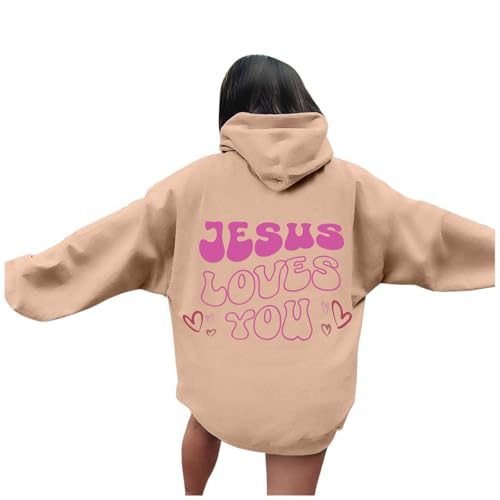 Hoodie for Damen Punk Kleidung teddyjacke t Shirt Bedrucken Shirtjacke Stricktop Cute Clothes Baggy Tshirt v Ausschnitt