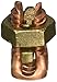 Morris 90314 Bolt Connector for Copper Conductors Bolts Type Number-8 Wire Range