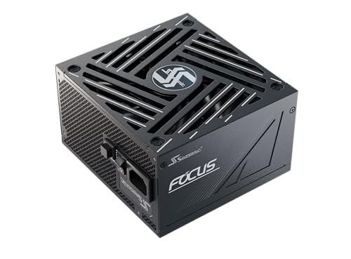 Seasonic Focus GX-850-850W - 80+ Gold - ATX 3.0 & PCIe 5.0 Ready - Fully Modular - Premium Japanese Capacitors - 10 Year Warranty - Nvidia RTX 40/50 & AMD GPU Compatible