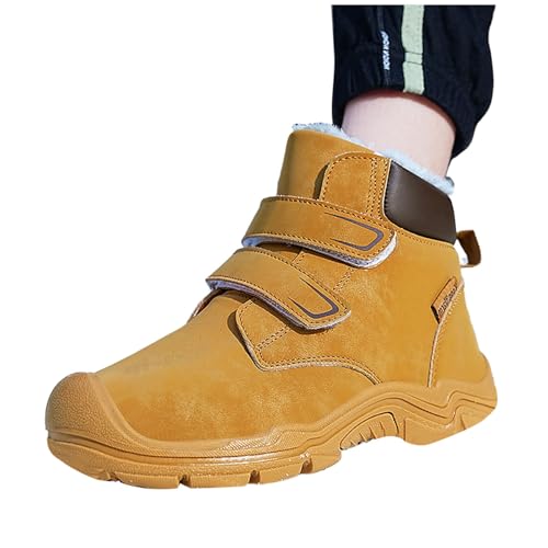 IWIHMIV Toddler Winter Shoes Toddler Boy Winter Boots Boys Girls Warm Snow Boots Outdoor Hiking Shoes Sneakers Non Slip Boots2