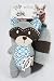 ALL FOR PAWS AFP4813 Peluche para Perros Mini Cutie Mapache Vintage Pet