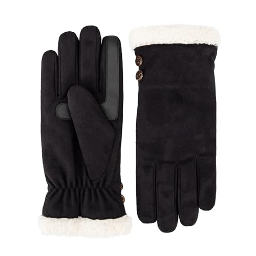 Guantes de microseda para mujer Isotoner ideales para paseos invernales y días de frío intenso