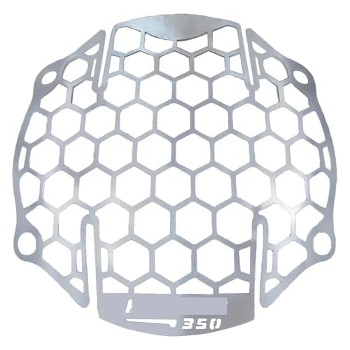 Grille de protection phare moto évitez les fissures sur Meteor 350 2022