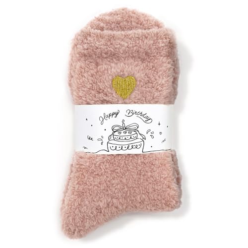 Image of American Trends Fuzzy Socks for Women in Gift Box, Ultra-Soft Cloud Sleep Socks Gifts for Women, Ready to Gift