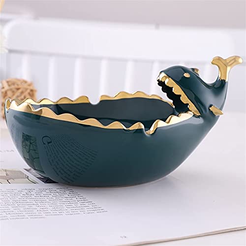 Cendrier en céramique avec couvercle, objet d'art de table - 5