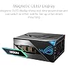 ASUS ROG Thor 1000W Platinum III PSU (80 Plus Platinum Certified, ATX 3.1, GaN MOSFET, GPU-First Intelligent Voltage Stabilizer, Magnetic OLED Display, Turbo Mode, )
