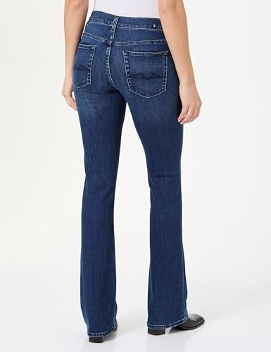 7 For All Mankind Bootcut Soho Dark Jeans, Blu Scuro, 23W Donna - 3