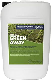Stonecare4u Essential Green Away - Suitable for patios, roofs and driveways to remove organic green growth, algae and mould (25 Litre)