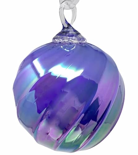 Glass Eye Studio Runde Kugel Ornament Traube Crush Twist Cover