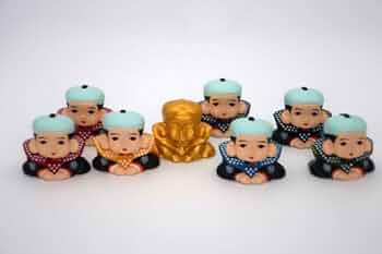 福助人形22体セット TOPICS | Fukuske | 福助株式会社