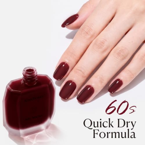 Image of AZUREBEAUTY 18ml Jelly Cherry Red Nail Polish