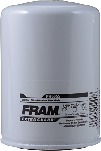 FRAM Extra Guard PH6355, 10,000 Mile Protection Spin-On Oil Filter