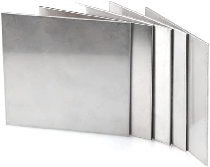 SQUARE Stainless Steel Sheets 304 grade flate plate sheet Size 250mm x250mm x 1.5mm Flat and Smooth Surface Multi-Purpose use 4PCS-image-39