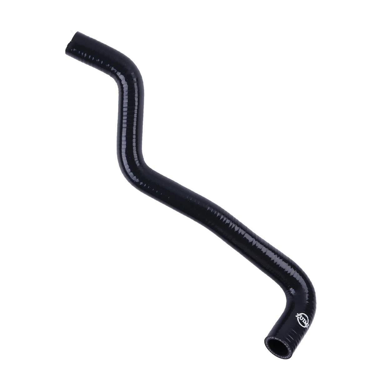 Entrada Aire Coche para VW para Golf para Jetta MK3 1,9 para TDI para AFN 110PS 1996 1997 Kit Manguito Refrigeración Radiador Silicona Tubos Rendimiento Automático Tubo Entrada Aire Coche(Negro)