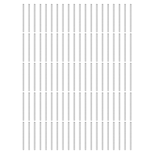 QUARKZMAN 100 Stück Zylinderstifte Rostfrei, 3mm x 50mm Dübelstifte Spannstift, 304 Edelstahl Metallstifte, Silberton Passstift Bolzen Metall für DIY, Möbel, Bastelprojekte QUARKZMAN 100 Stück Zylinderstifte Rostfrei, 3mm x 50mm Dübelstifte Spannstift, 304 Edelstahl Metallstifte, Silberton Passstift Bolzen Metall für DIY, Möbel, Bastelprojekte