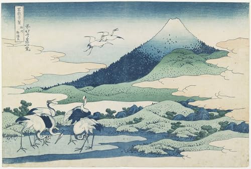 Peinture sur toile Hokusai 60x90cm pour habiller un mur vide de chambre