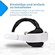 NK Armband kompatibel mit Meta Quest 3S und Quest 3 Virtual-Reality-Brille, verstellbare Länge, Bequeme Installation, schnell und einfach, gepolstert, bequem, Weiß