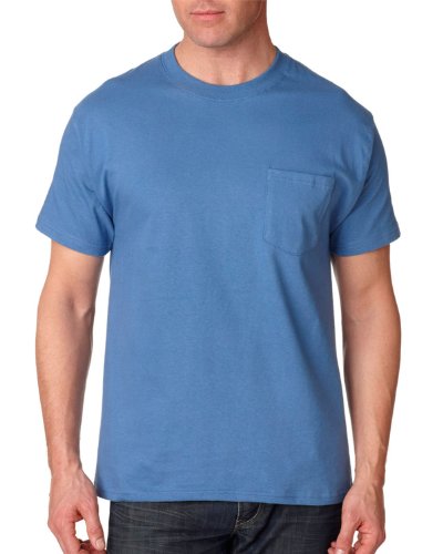 Hanes Men's Short Sleeve Pocket Tee Value Pack (Available in 1 Or 2 Pack)2