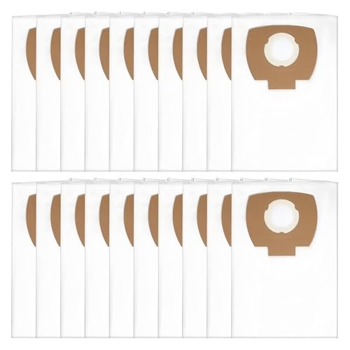 Image of Compatible for Makita 446L VC2010L VC2021L VC2511 VC2512L VC3011L VC3511L 1025L. Flocked Filter Dust Bags for Vacuum Cleaners.(20pcs)