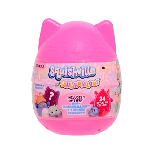 Image of Squishmallows Squishville Mystery Mini Series 1 Plush Assortment Blind Package - 1 Blind Pack