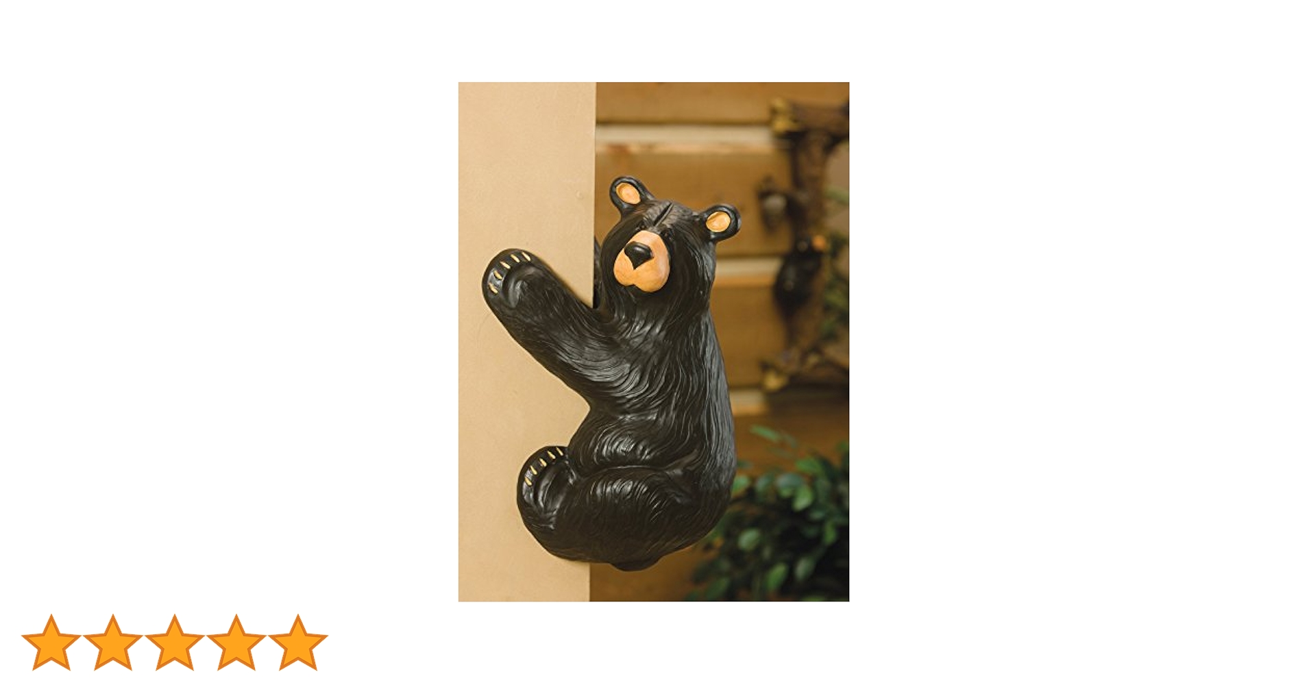 ジェフフレミング　木彫り風　置物　彫刻　熊　ハイキング　BEARFOOTS ジェフフレミング 木彫り風 置物 彫刻 熊 ハイキング BEARFOOTS
