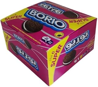 Biscuits -Aborrio-B Cocoa with -Filling Vanilla Cream Package Contains As-12Pako*6 Pieces