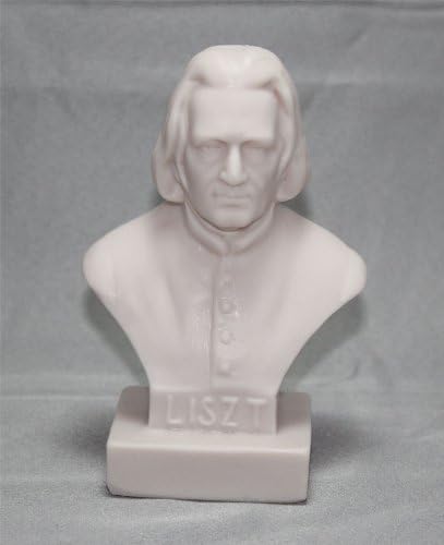 Franz Liszt Statue 5" Bust Figurine