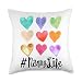 Cute Nanny Life Appreciation Week Back to School Throw Pillow