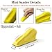Micro Detail Sander Paper Kit 70PCS Wet Dry Sandpaper-Grit 400 600 800 1000 1500 2000 3000,3.5”x 1”Hand Sanding Block with Hook and Loop Sanding Strips for Craft, Wood and Small Space Sanding Works